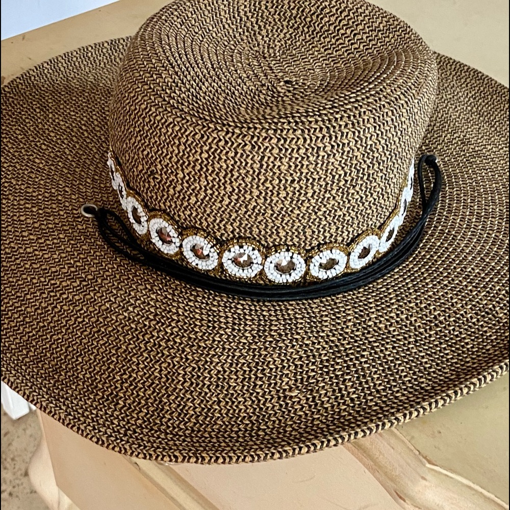 🦋- Natural tone sun hat